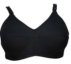 Women Black Color Bra Size M