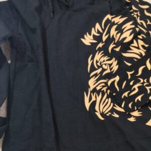 Kids Sweatshirt Black And Yellow Size 7 To 8Y