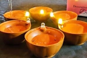 Water Diya Lights Pack Of 6