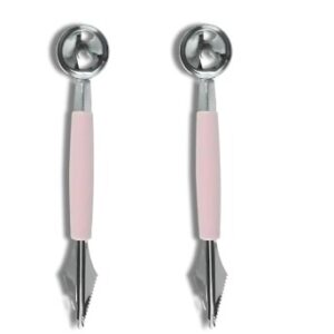 Double Headed Fruit Carving Cutter Knife Kitchen Pack Of 2