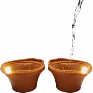 Water Sensor Electric Led Diyas Set Of 3