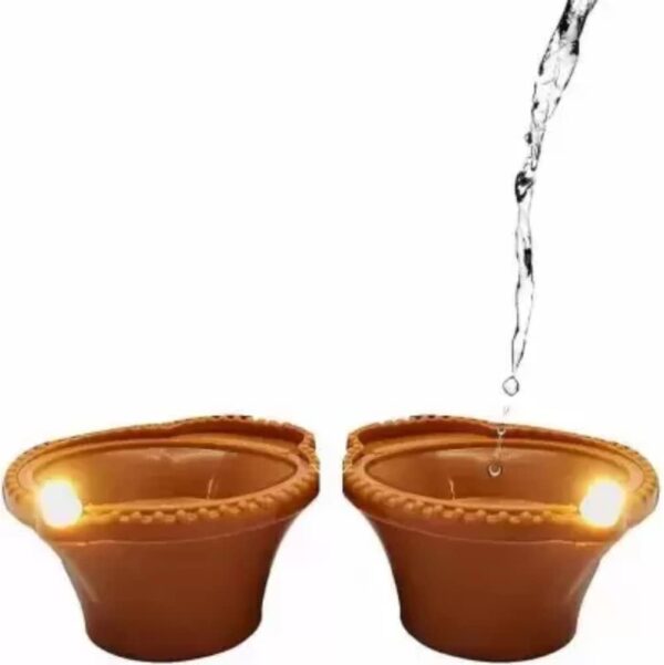 Water Sensor Electric Led Diyas Set Of 3
