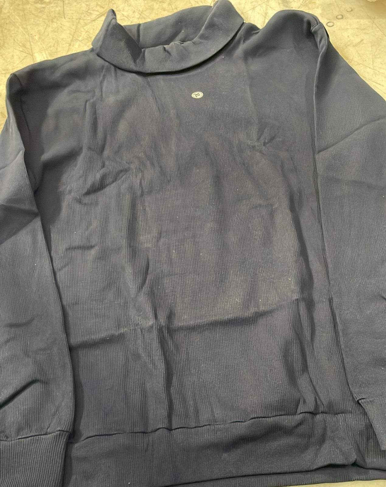 Black Color High Neck For Men Size Xl