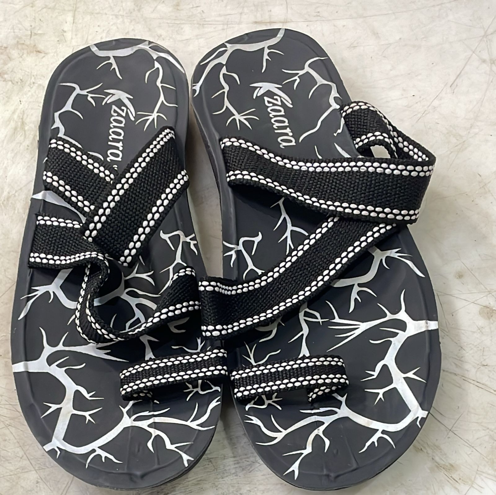 Black Color Slipper For Men Size 8