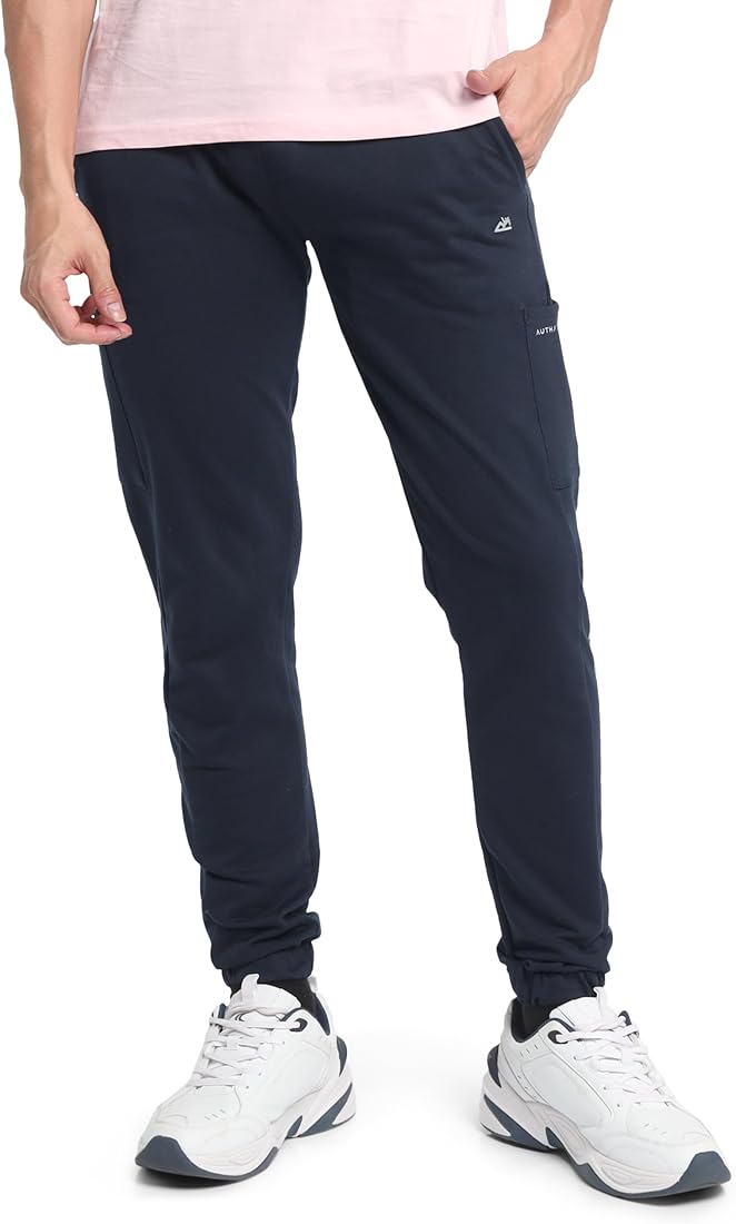 Beyoung Midnight Blue Explorer Joggers For Men Size M