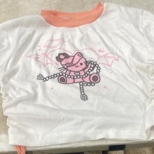 White Color Top Women Girls Size S