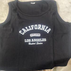 Black Color Top For Women Size L