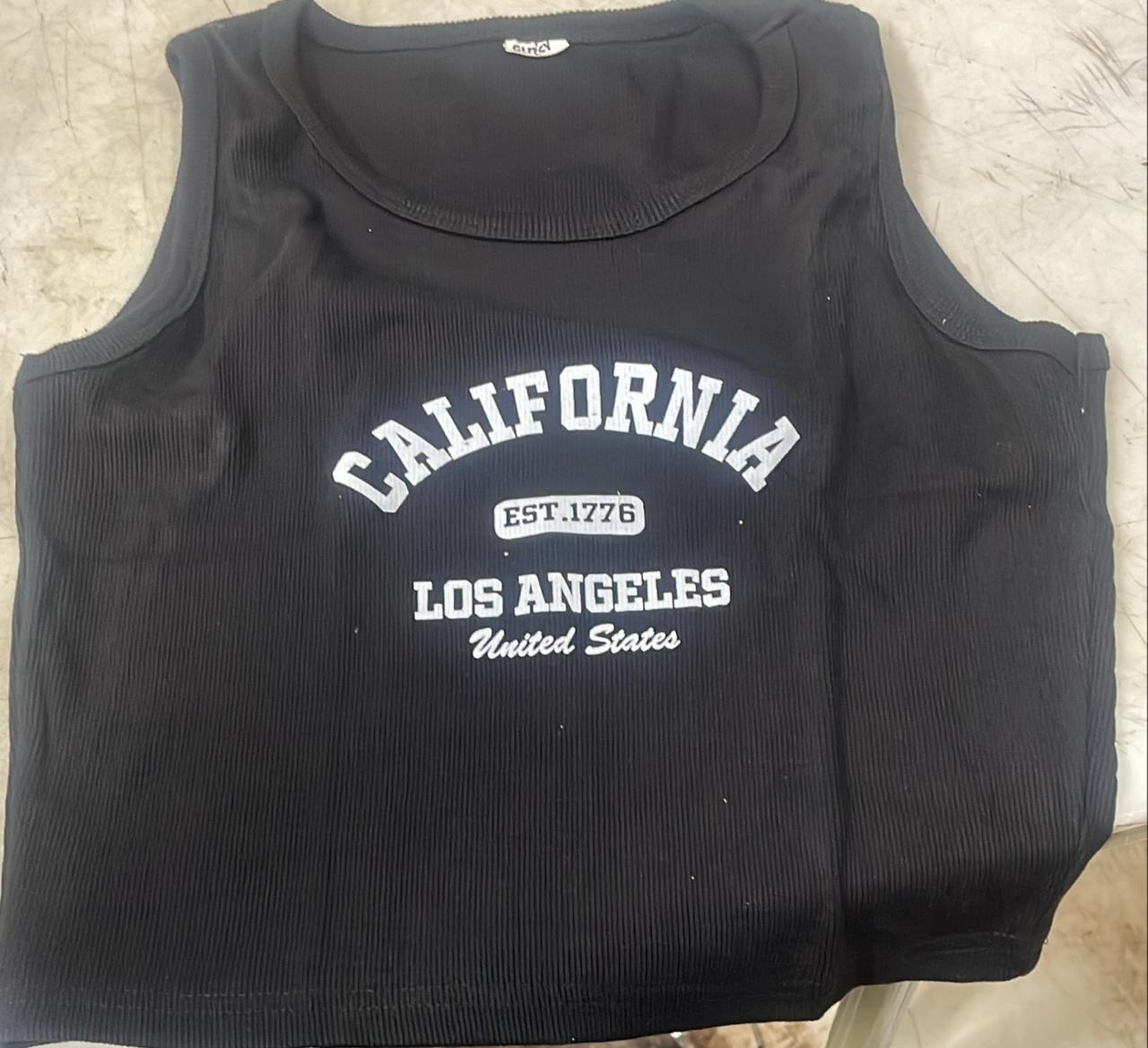 Black Color Top For Women Size L