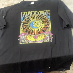 Black Color T Shirt For Women Size L
