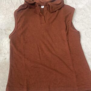 Brown Color Top For Women Size S