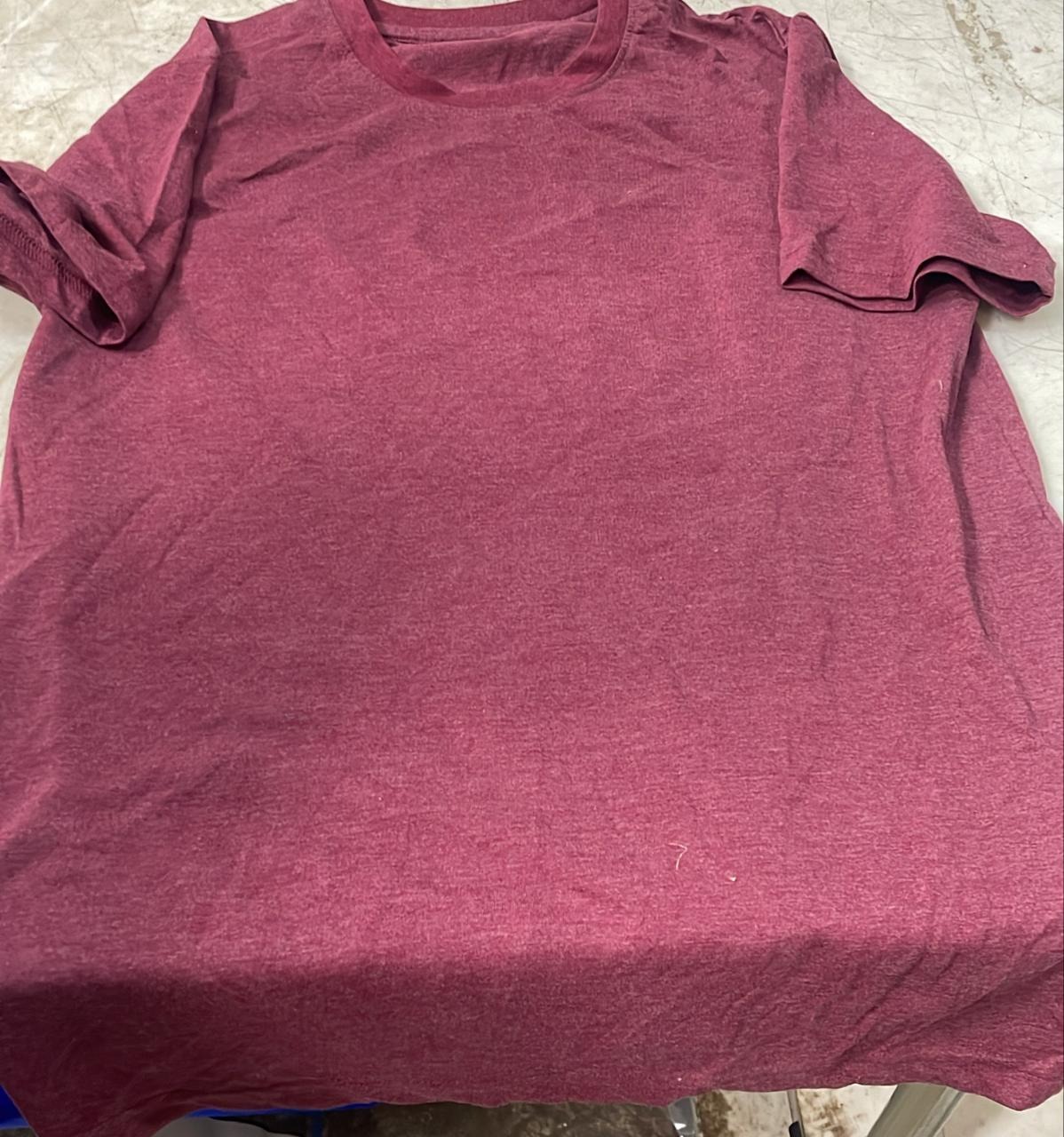 Maroon Color T Shirt For Men Size M