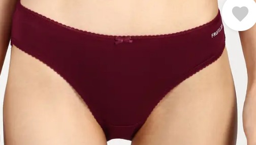 Fruit Of The Loom Women Maroon Panty Size Xl