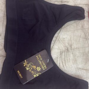 Women Sports Bra Black Size S
