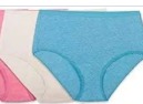 Fruit Of The Loom Cream And Sky Blue Color Panty Size Xl Pack Of 2