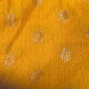 Women Yellow And Golden Color Dupatta