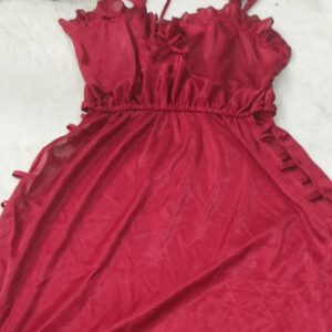 Women Dress Size S Color Red