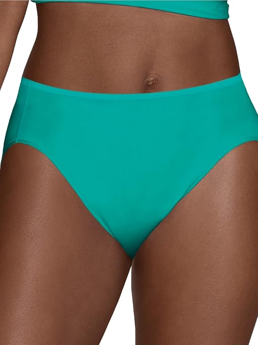 Fruit Of The Loom Womens Green Color Briefs Size M