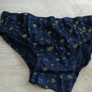 Women Blue Printed Panty Size L Pack Of 2