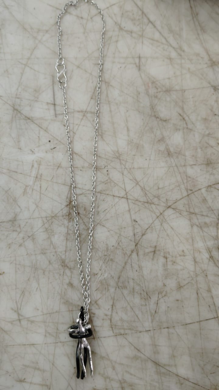 Men And Women Silver Colour Pendant