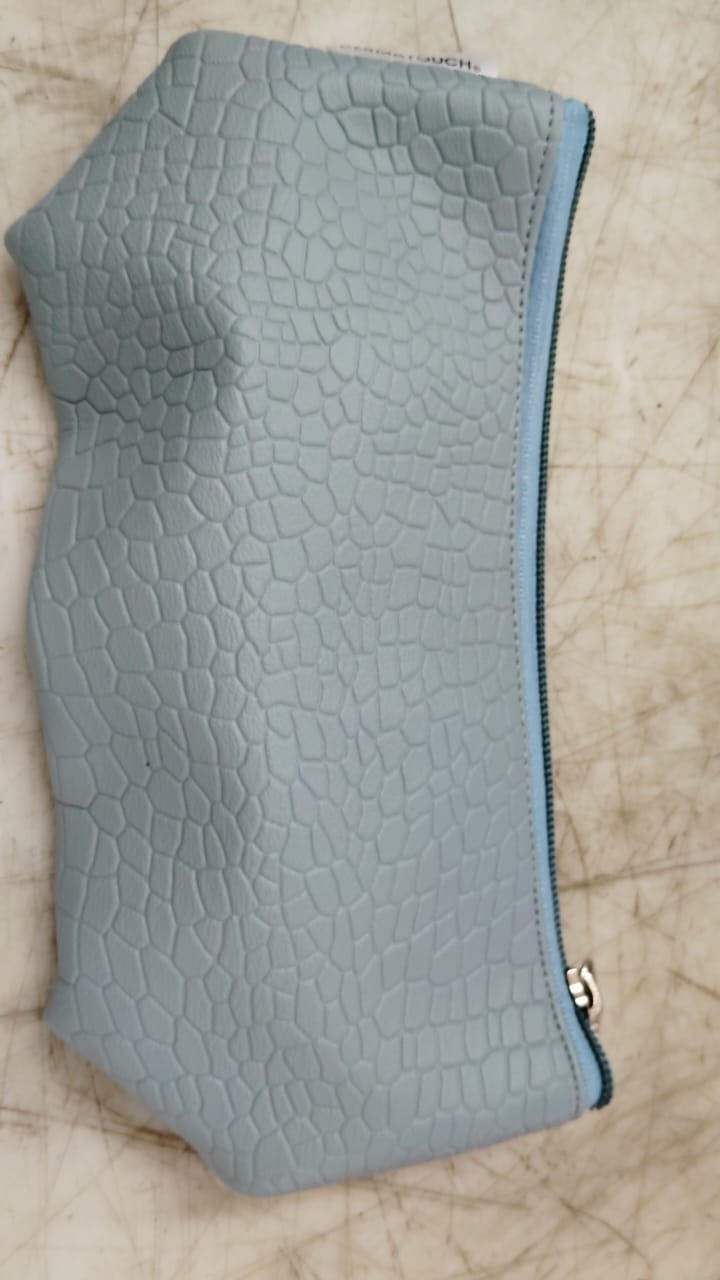 Women Grey Color Ladies Pouch Bags