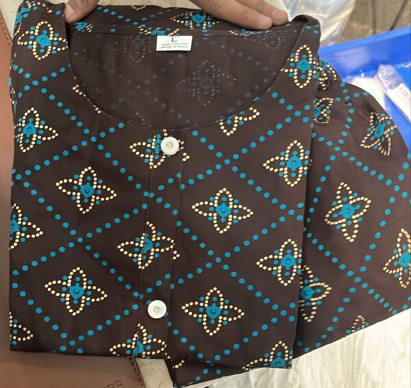 Women Kurti Size L Color Brown