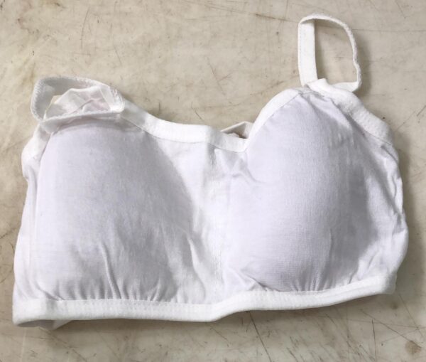 Women White Color Bra Size 28