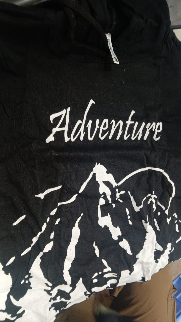T Shirt For Women Color Black Size L