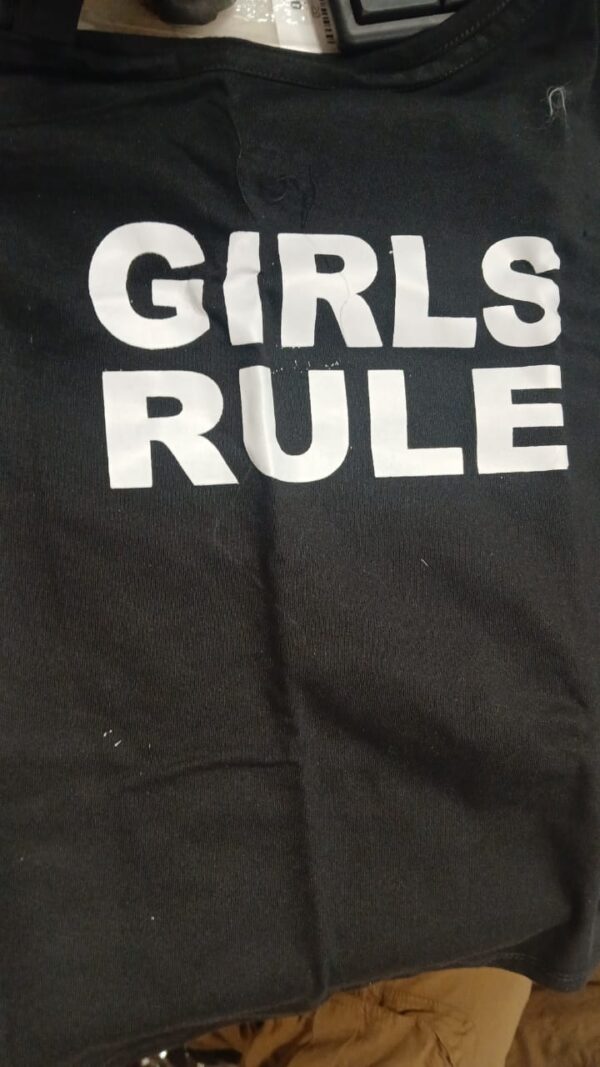 T Shirt For Women Color Black Size L