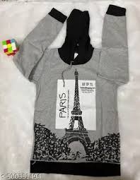 Kids Boy T Shirt Grey Colour Size 30