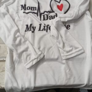 Kids White T Shirt Dress Size 34