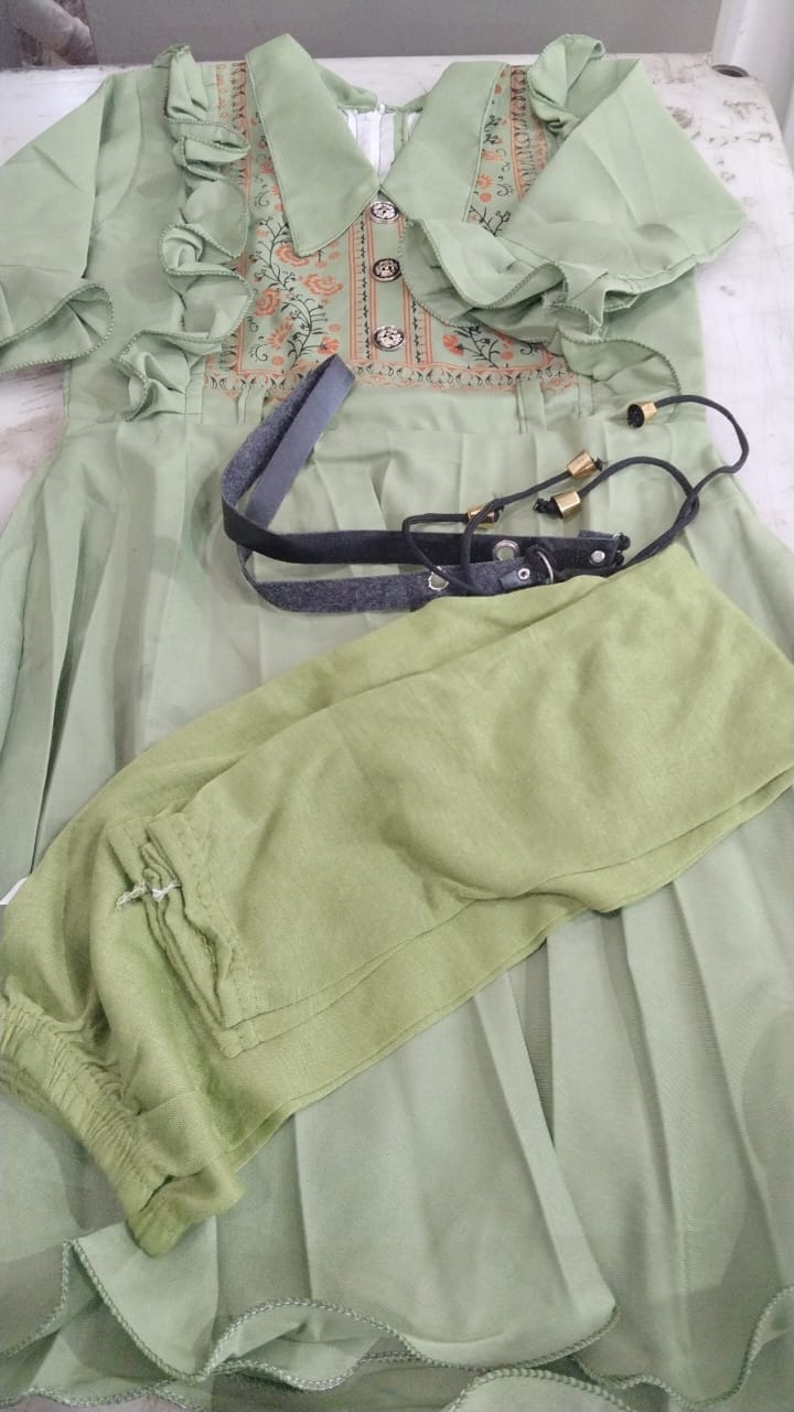 Girls Naira Set 3M Green Size 30