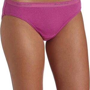 Fruit Of The Loom Women Pantie Dark Purple Color Size Xxl