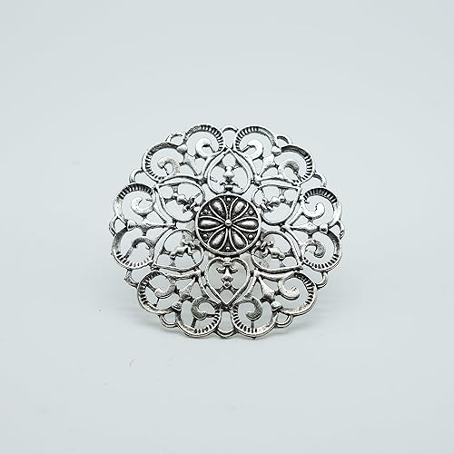 Oxidized Ring For Women Stylish Adjustable 1 Pc Traditional Oxidized Ring