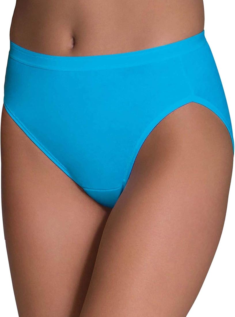 Fruit Of The Loom Womens Blue Color Briefs Size M