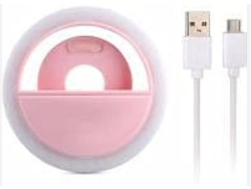 Portable Led Ring Selfie Light For All Smartphones