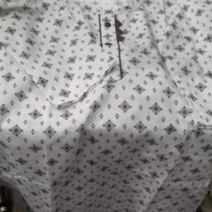Womens Printed Kurti Size 32 White