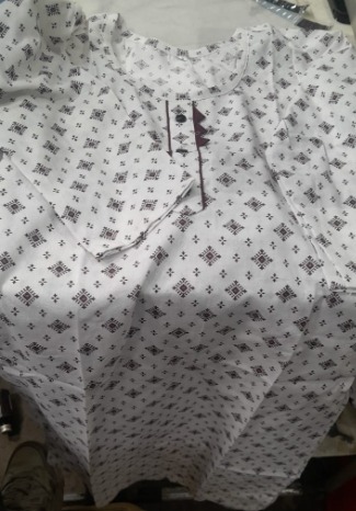 Womens Printed Kurti Size 32 White