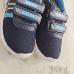 Navy Color Shoes For Kids Boys Size 9