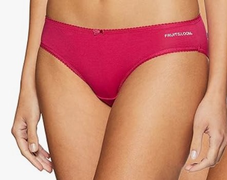 Fruit Of The Loom Women Pantie Pink Color Size Xl