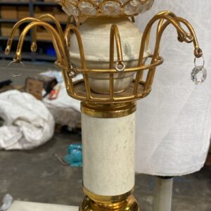 Handicraft Lamp Crystal Diamond And Golden Table Lamp