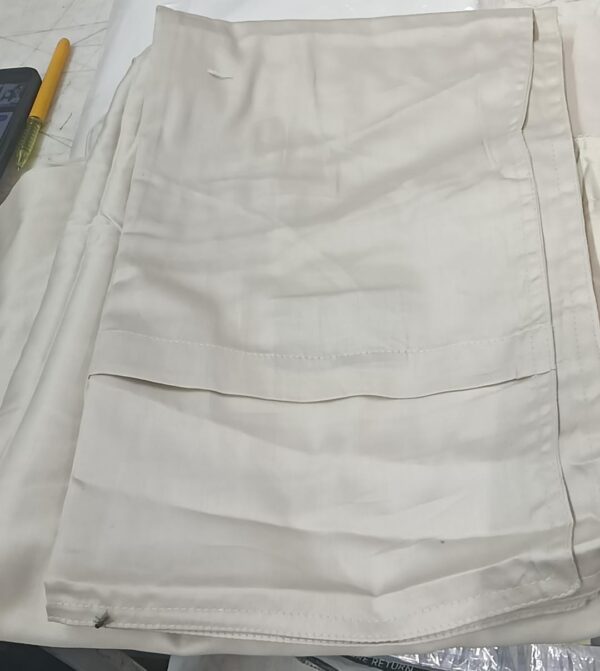 Light Cream Double Bedsheet With Pillow Cover