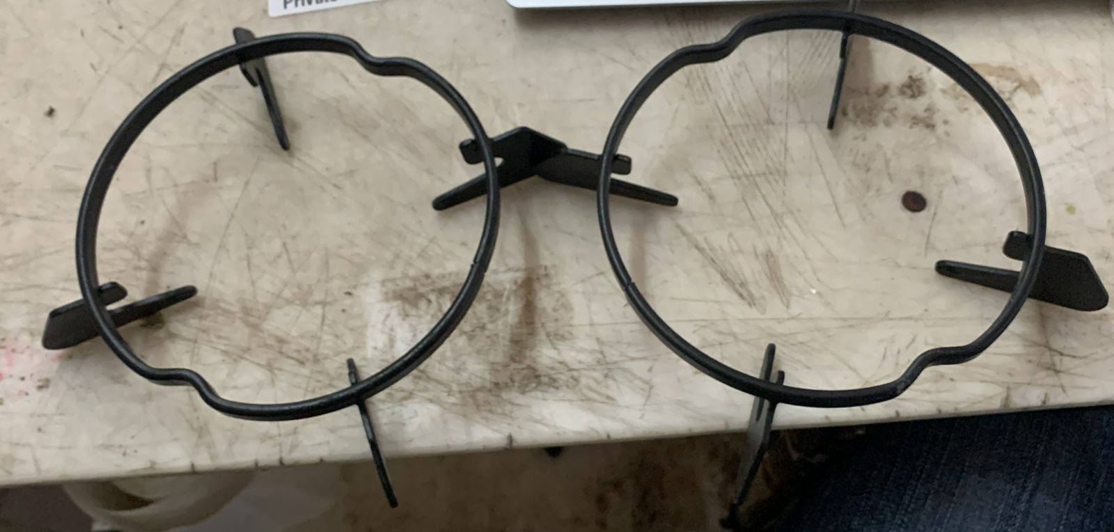Heavy Gas Burner Stand 20X20Cm 2 Pcs