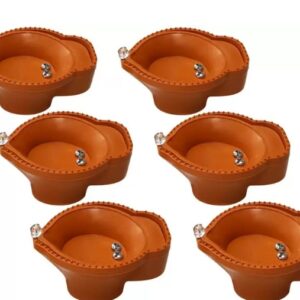 Water Sensor Brown Real Diya Pack Of 6