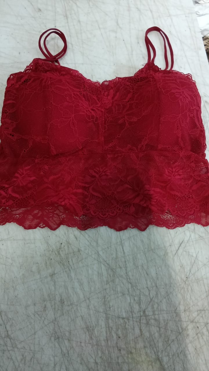 Women Red Color Bra Size 30