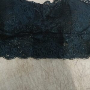 Women Dark Blue Color Bra Size 30