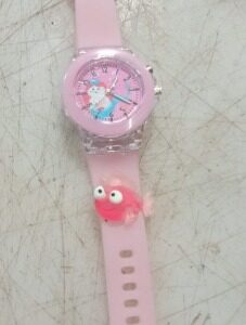Pink Stylish Analog Watch For Girls