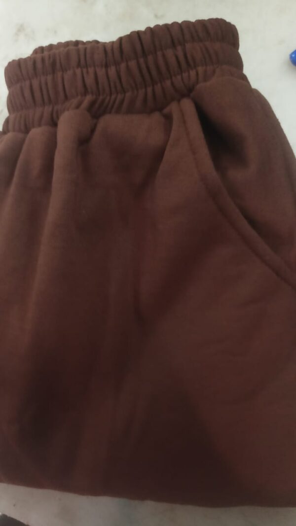 Men Track Pant Size M Color Brown