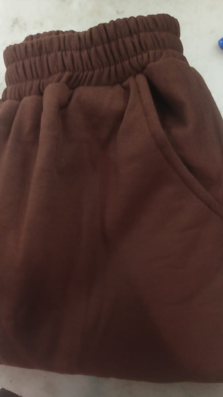 Men Track Pant Size M Color Brown