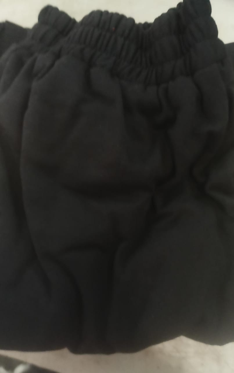 Men Track Pant Size M Color Black