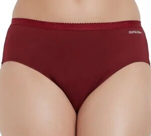 Fruit Of The Loom Women Maron Panty Size L